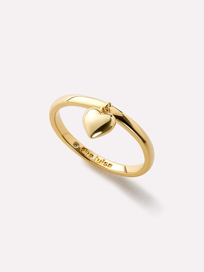 Heart Shaped Gold Ring | SEHGAL GOLD ORNAMENTS PVT. LTD.