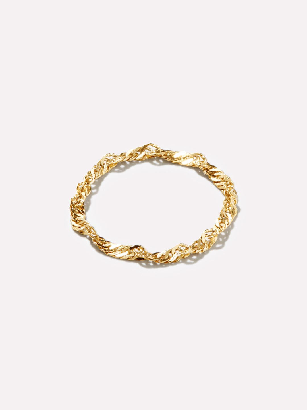 Ana Luisa Jewelry Rings Singapore Chain Ring Josie Gold new1