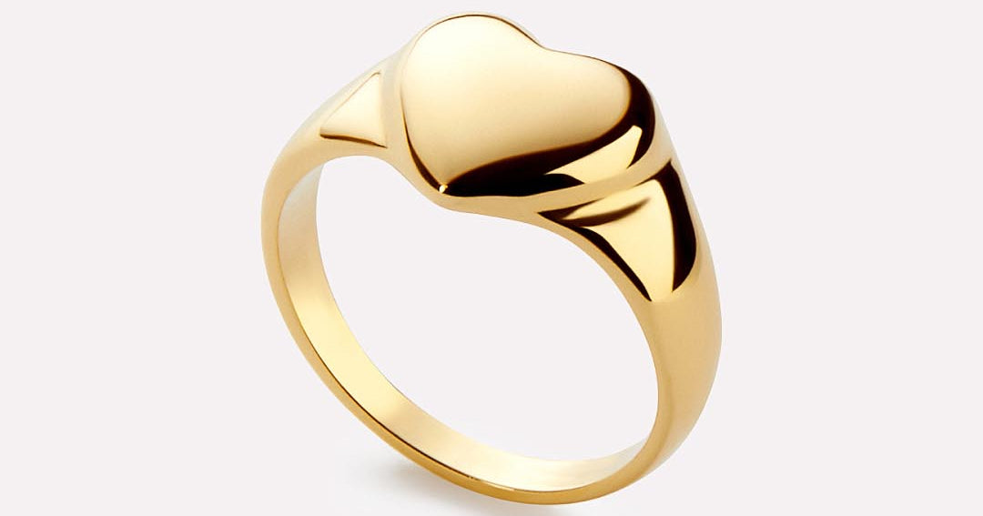 Vintage 10K Gold Black Onyx Diamond Heart Ring, Sz 4 1/4 – Boylerpf