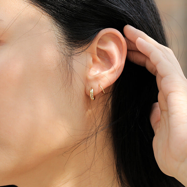 Ana Luisa Earrings Hoops Earrings 14K Gold Hoop Earrings Thick Hoops