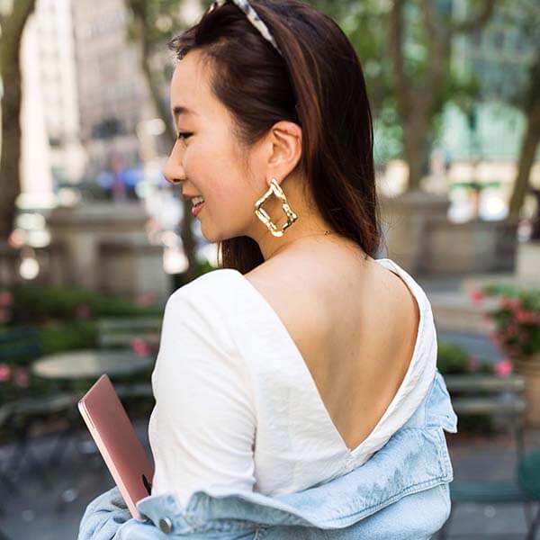 Ana Luisa Earrings Statement Earrings Lily Gold