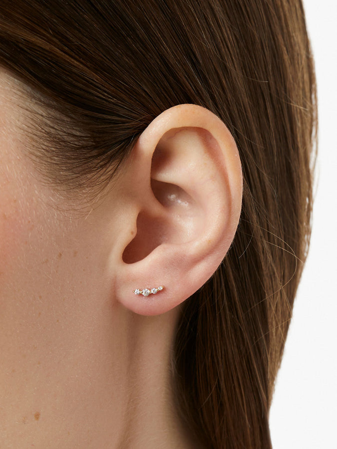 Ear Climber Earrings - Bonny