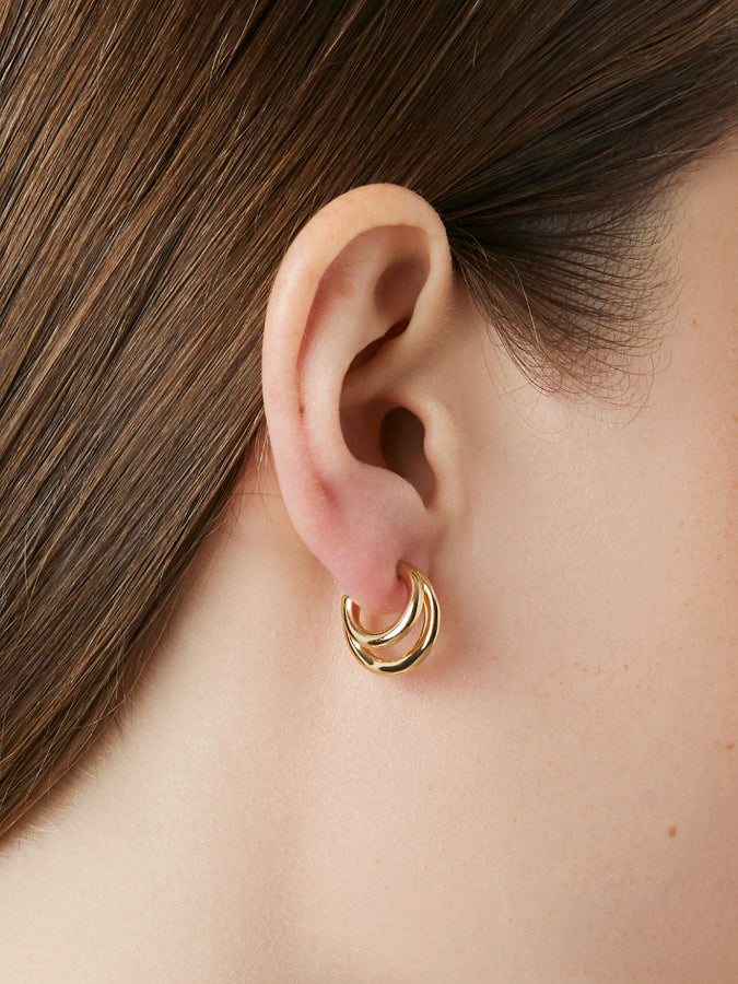 Double Hoop Earrings - Scarlett | Ana Luisa Jewelry