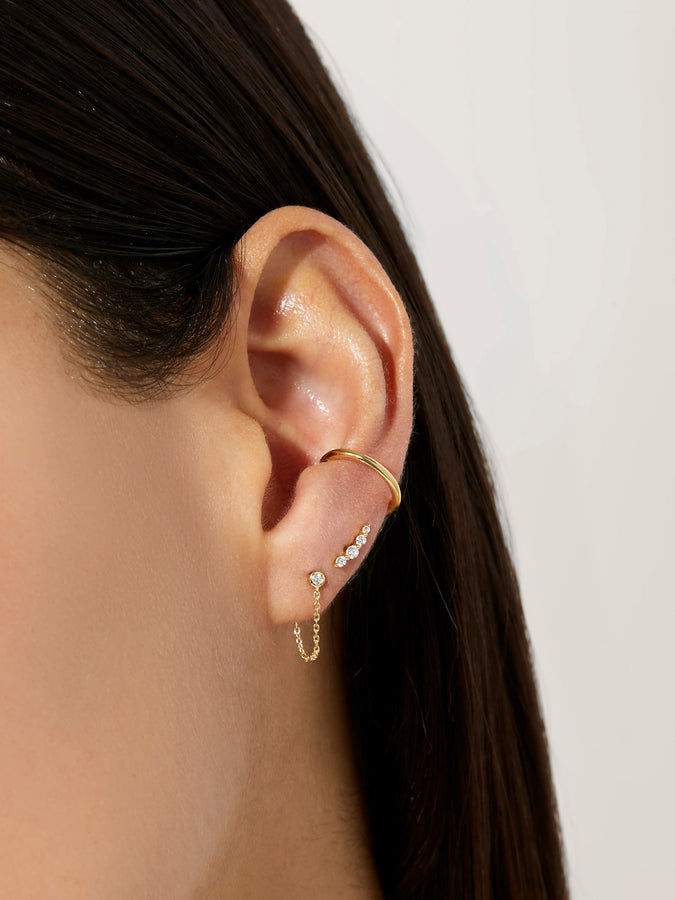 Sterling Silver - Simple Ear Cuff | Ana Luisa Jewelry