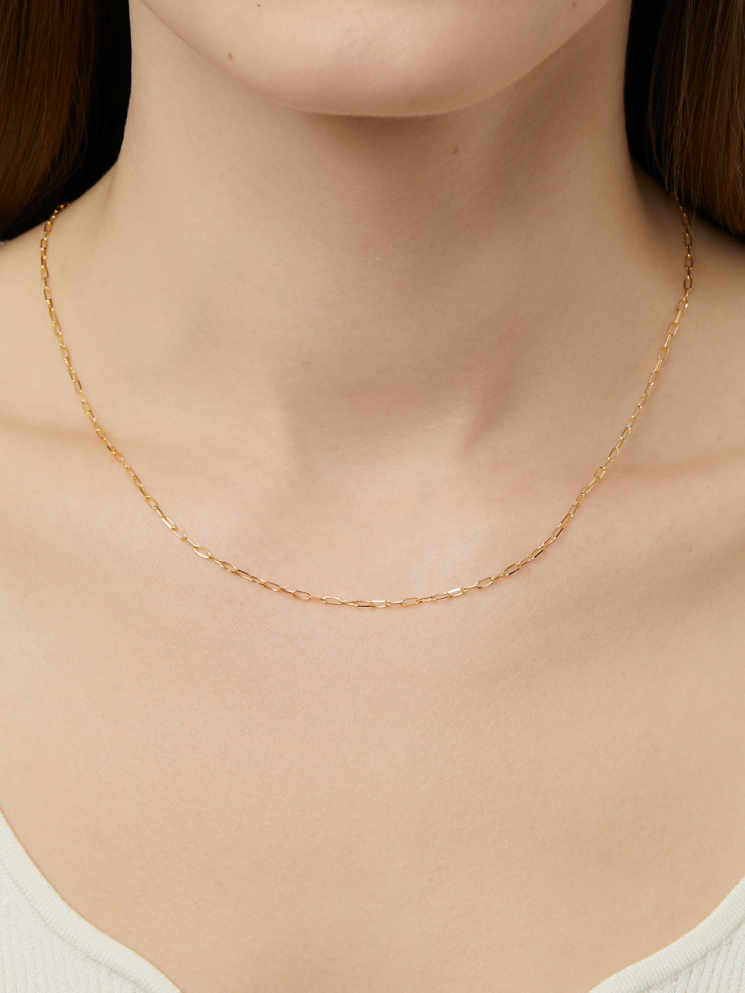 Gold Link Necklace 