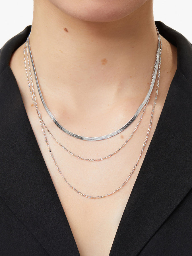 Herringbone Chain Necklace - Ina | Ana Luisa Jewelry