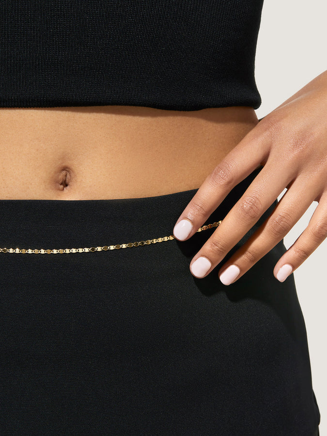 Stella silver body jewelry body chain by reine-ata-seduction - Waist ch -  Afrikrea