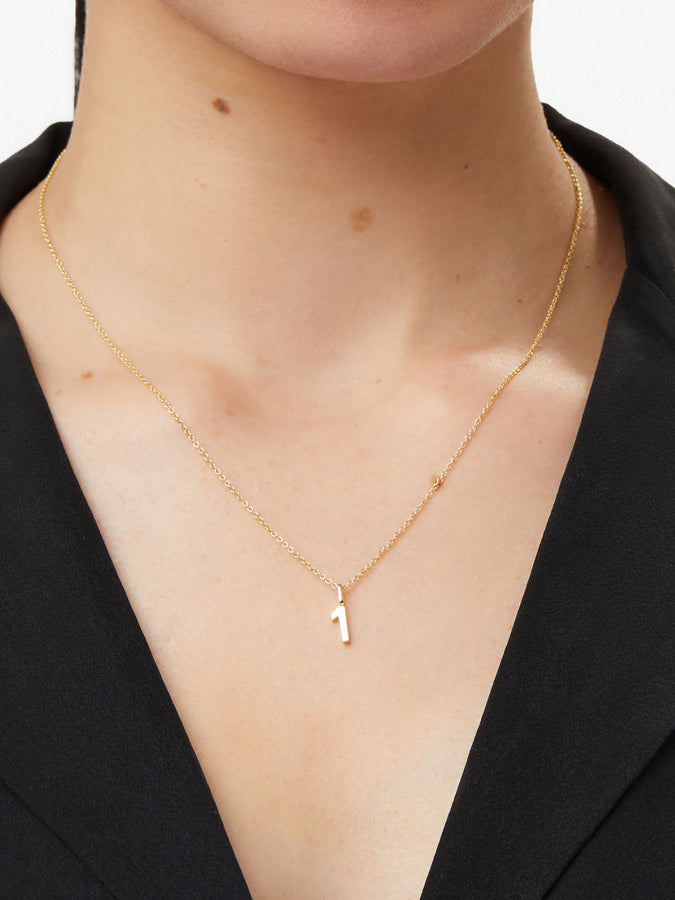 Gold Pendant - Floating Diamond Charm | Ana Luisa Jewelry