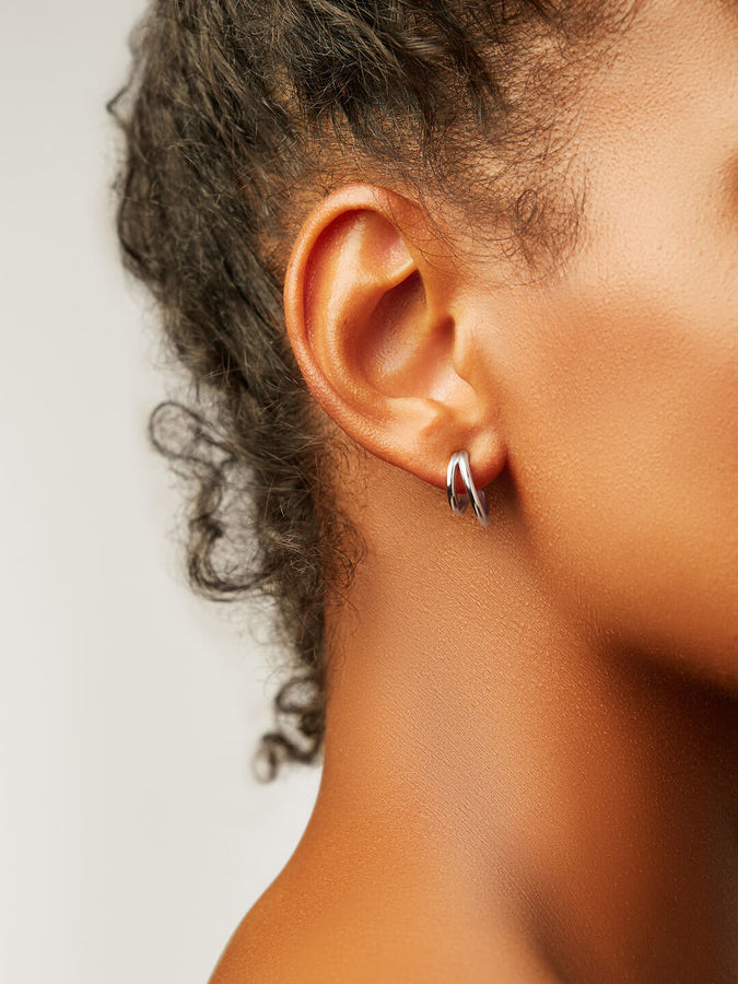 Double Hoop Earrings - Scarlett | Ana Luisa Jewelry