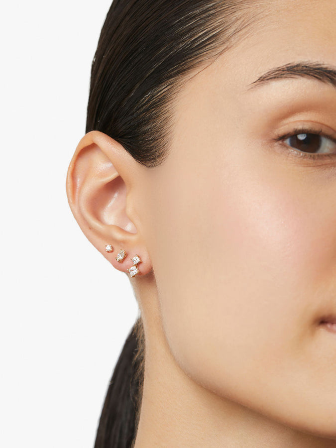 Opal Stud Earrings - Crescent Opal, Ana Luisa