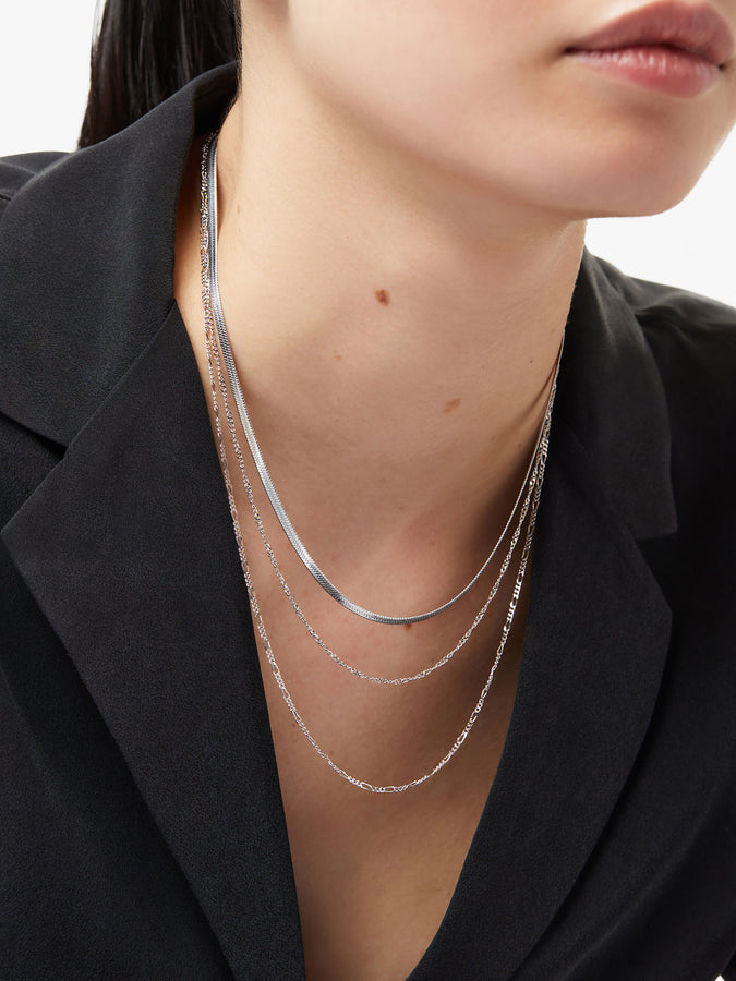 Herringbone Chain Necklace - Ina | Ana Luisa Jewelry