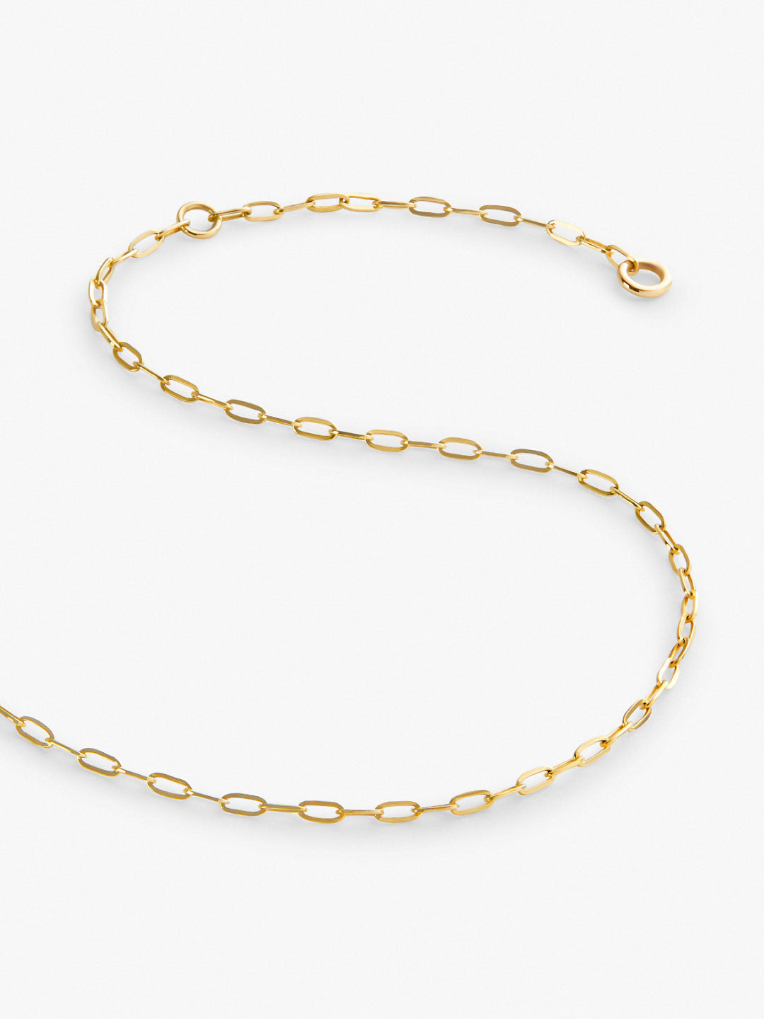 Solid Gold Chain Bracelet - Gold Paperclip Bracelet - Ana Luisa Jewelry - Mother's Day Bracelets