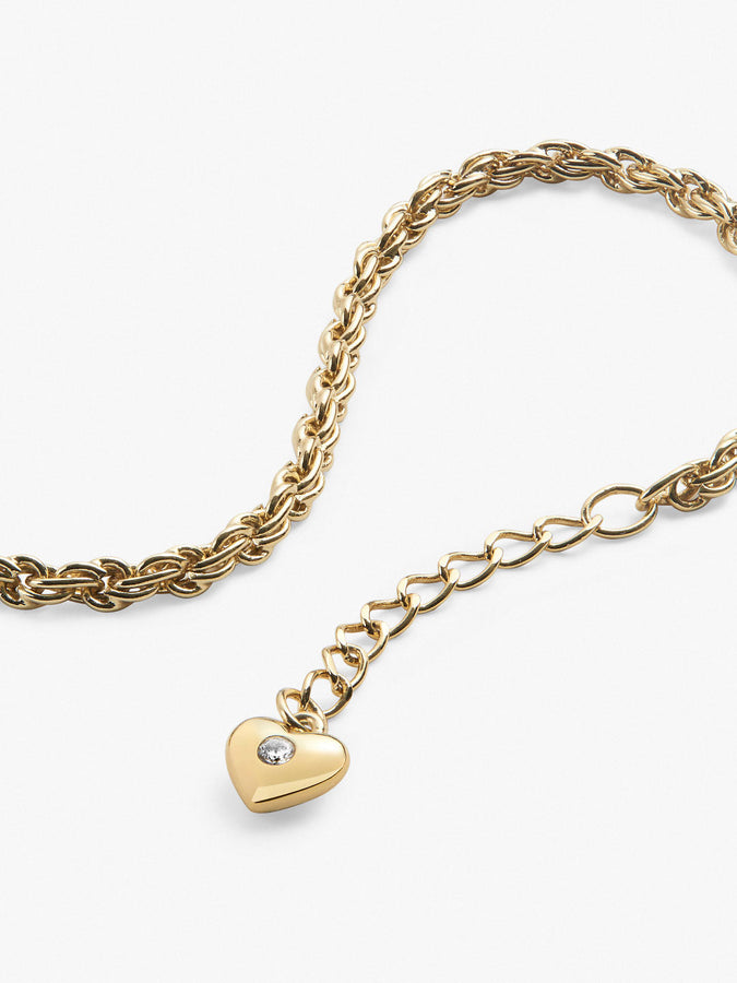 Gold Twisted Bracelet - Women's Gold Accessories | ROOLEE