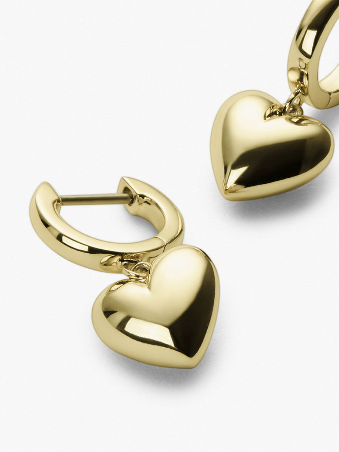 ash double gold earrings from ana louisa