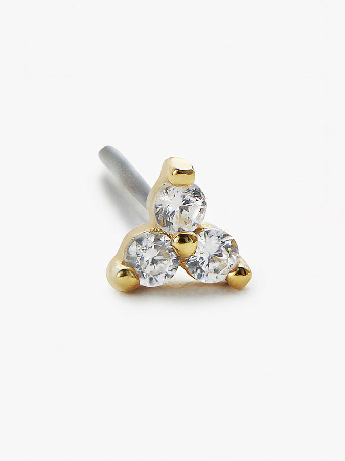 Ana Luisa Jewelry 14K Gold Diamond Studs