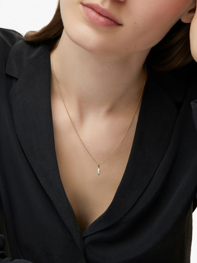 Small Ball Chain Necklace - Ana Gold, Ana Luisa