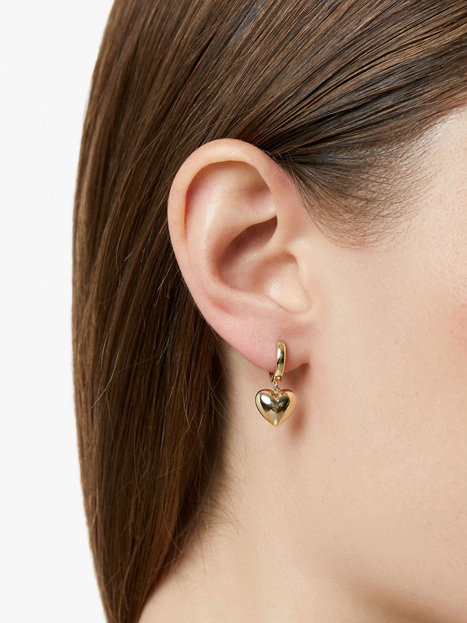 Solid Gold Hook Earrings - Gold Hook Earrings - Ana Luisa Jewelry - Black Friday Earrings