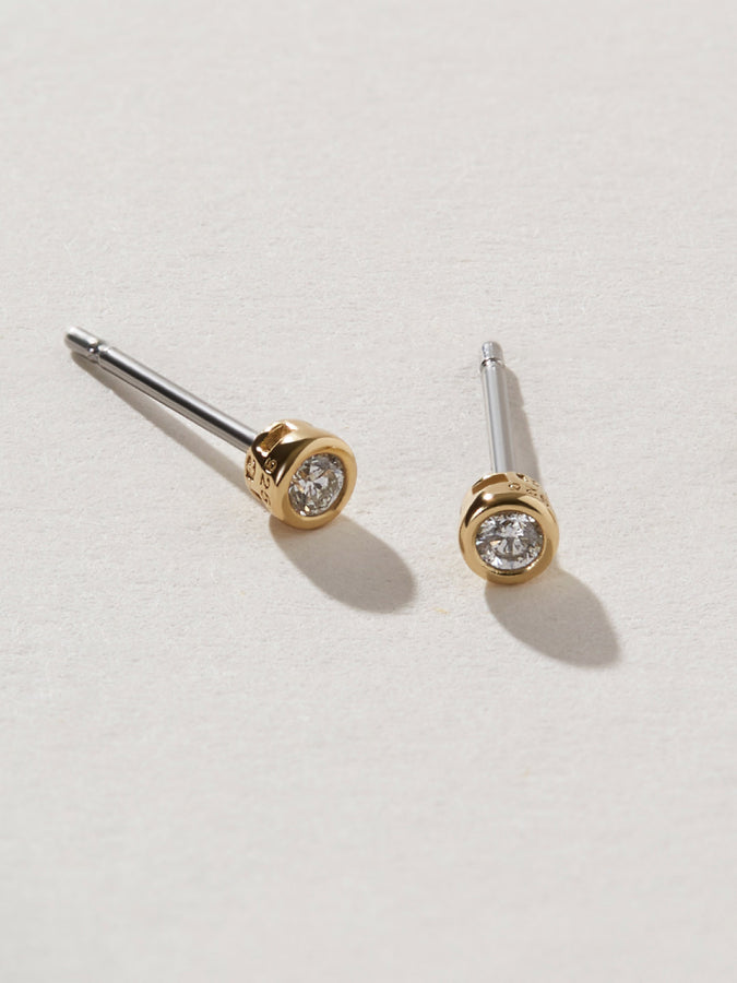 diamond stud earring