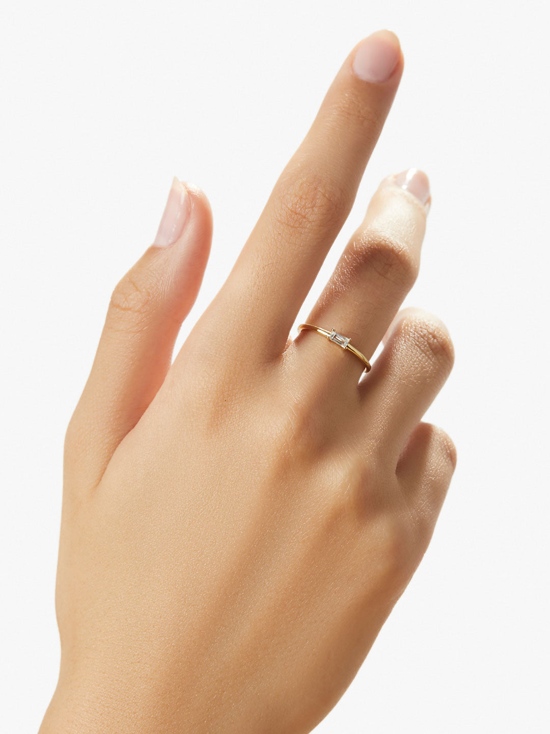 Gold Chain Ring - Shiso | Ana Luisa Jewelry