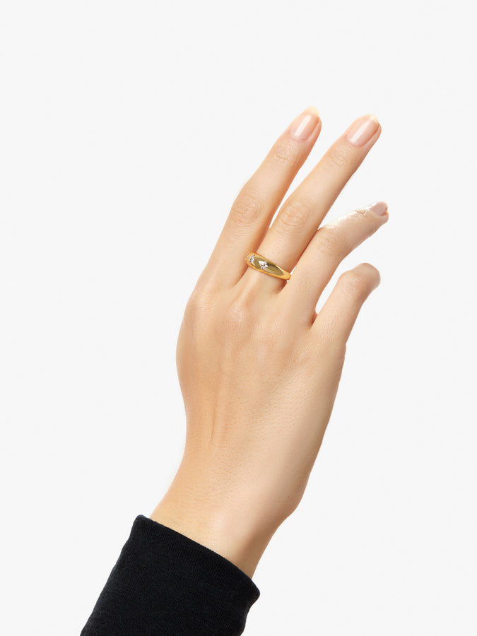 Gold Ring - Wander Adjustable Ring, Ana Luisa