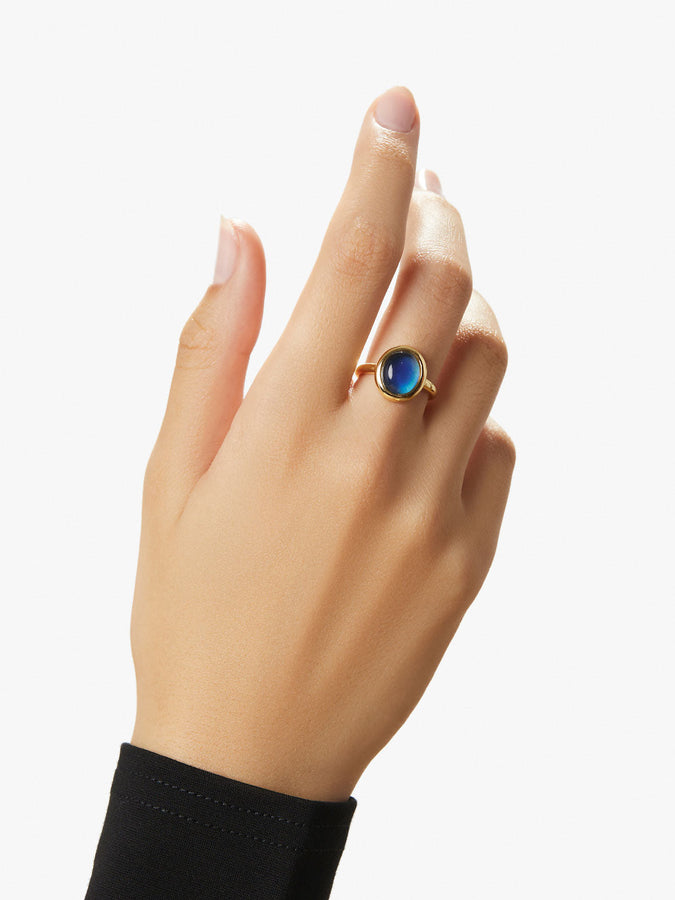 Color Changing Gold Mood Ring  Local Eclectic – local eclectic