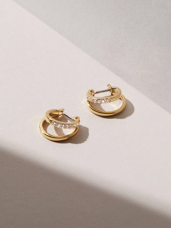 Double Hoop Earrings - Scarlett | Ana Luisa Jewelry