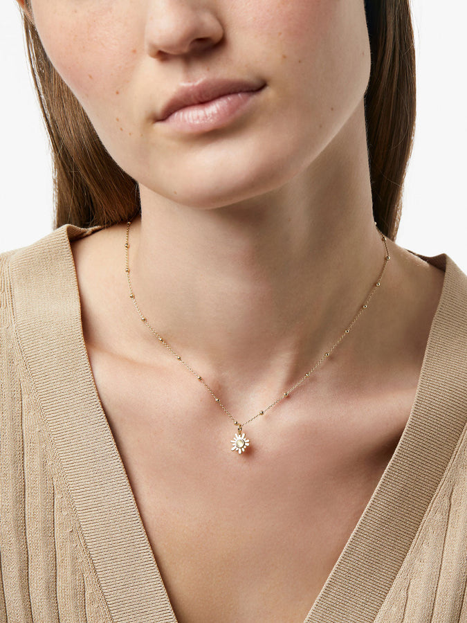 Small Ball Chain Necklace - Ana Gold | Ana Luisa Jewelry