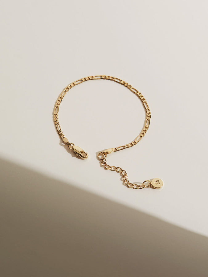 Figaro Chain Necklace - Leo Regular Short, Ana Luisa