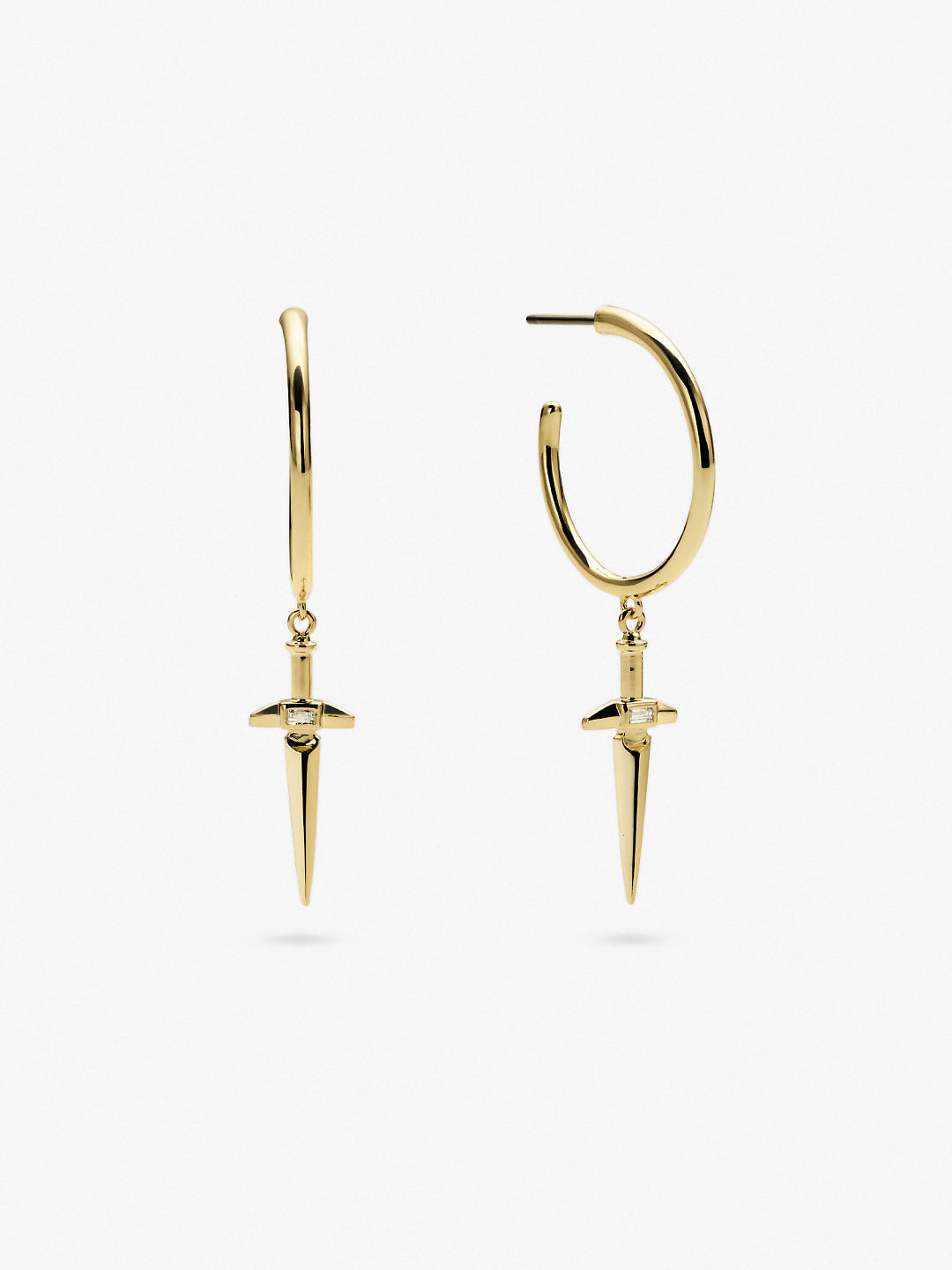 14K Gold Double Hoops Earrings - Duo - Ana Luisa Jewelry - Black Friday Earrings