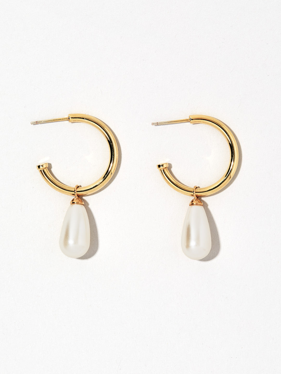 Pearl Hoop Earrings - M.I.M. | Ana 