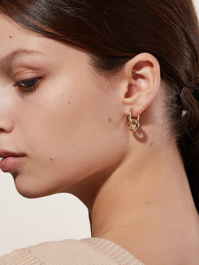 13 Gold Hoop Earrings To Polish Up Your Look