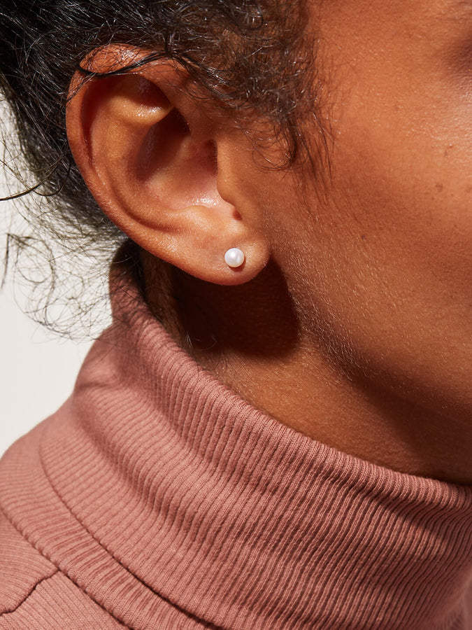 Small Pearl Drops for Sleeper Earrings in 9ct Gold — The Jewel Shop