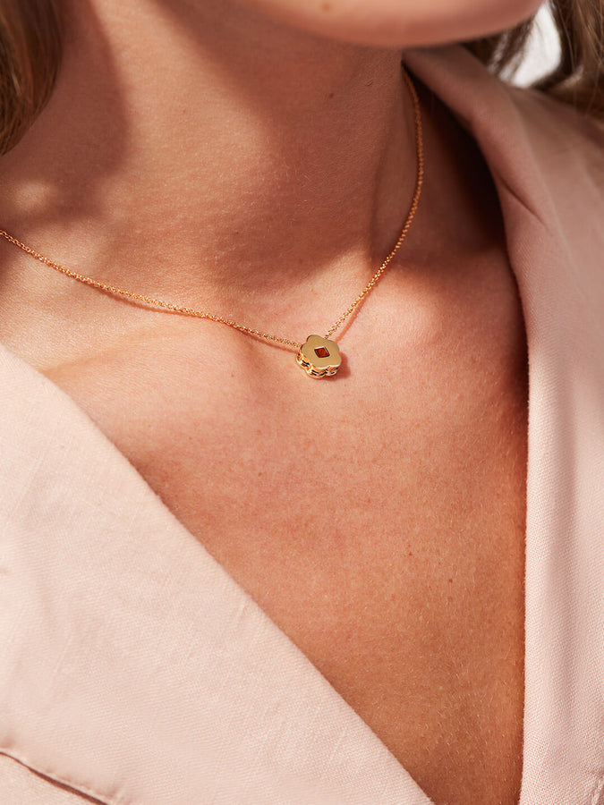Gold Pendant - Gold Heart Charm | Ana Luisa Jewelry