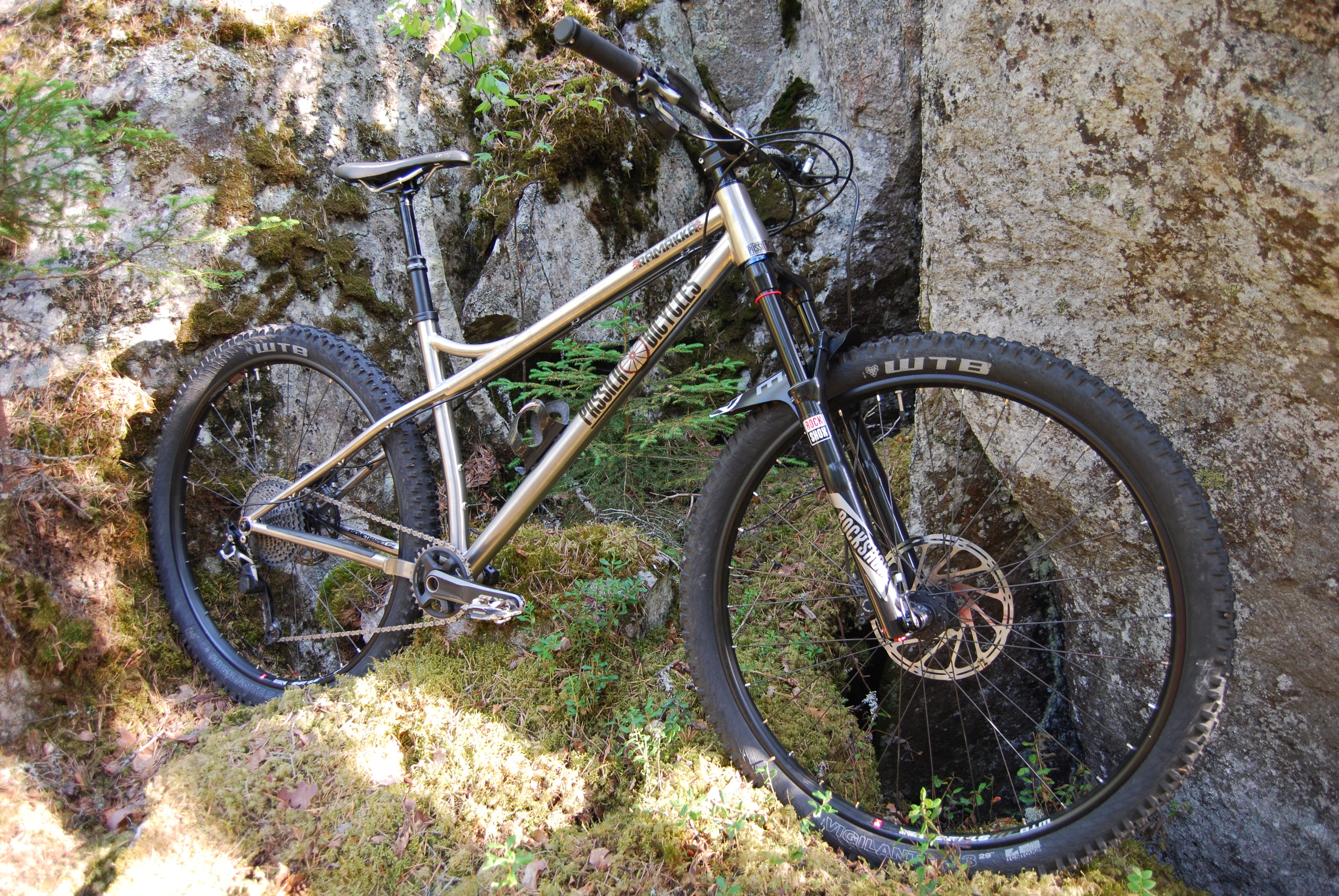 titanium enduro bike