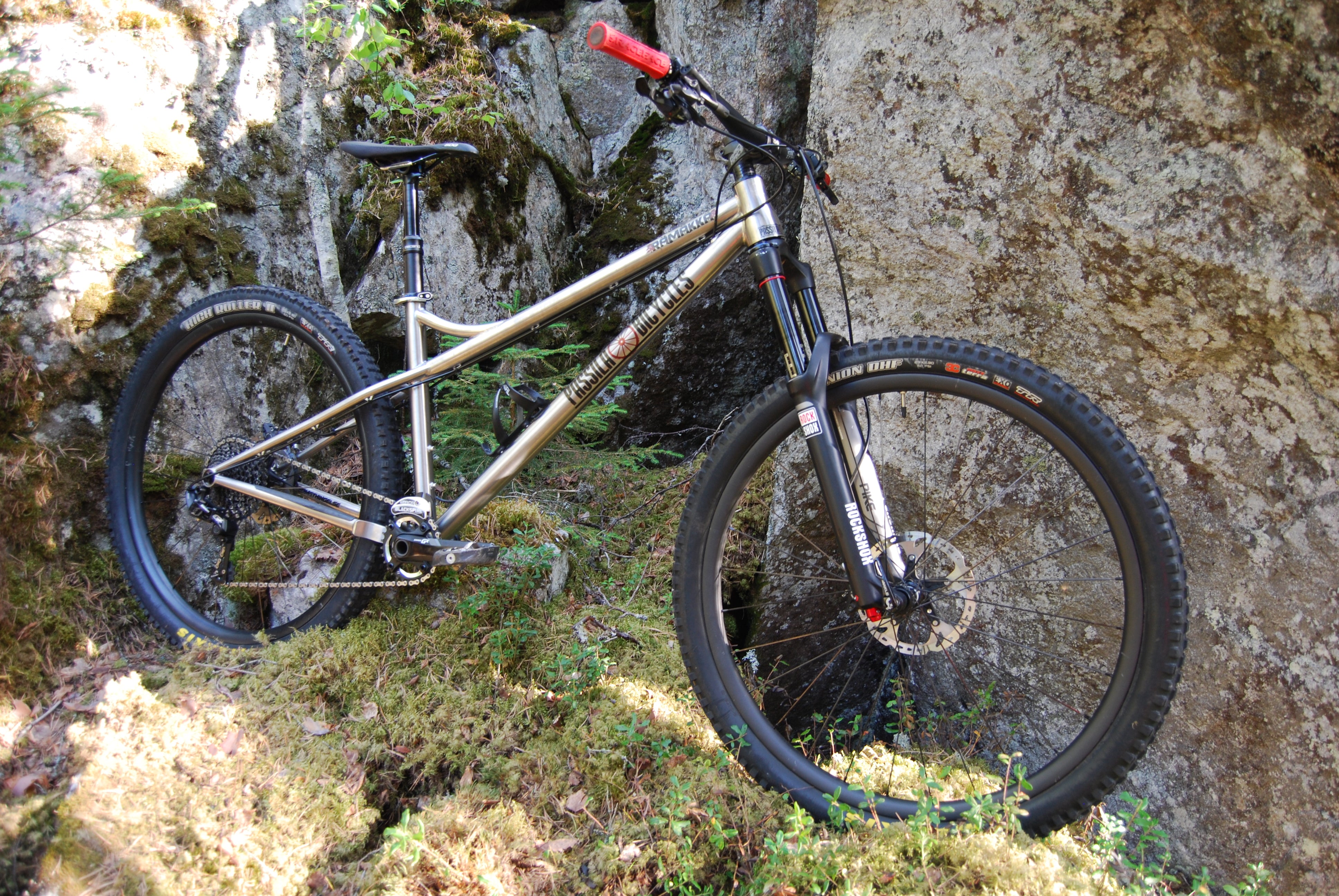 titanium enduro hardtail