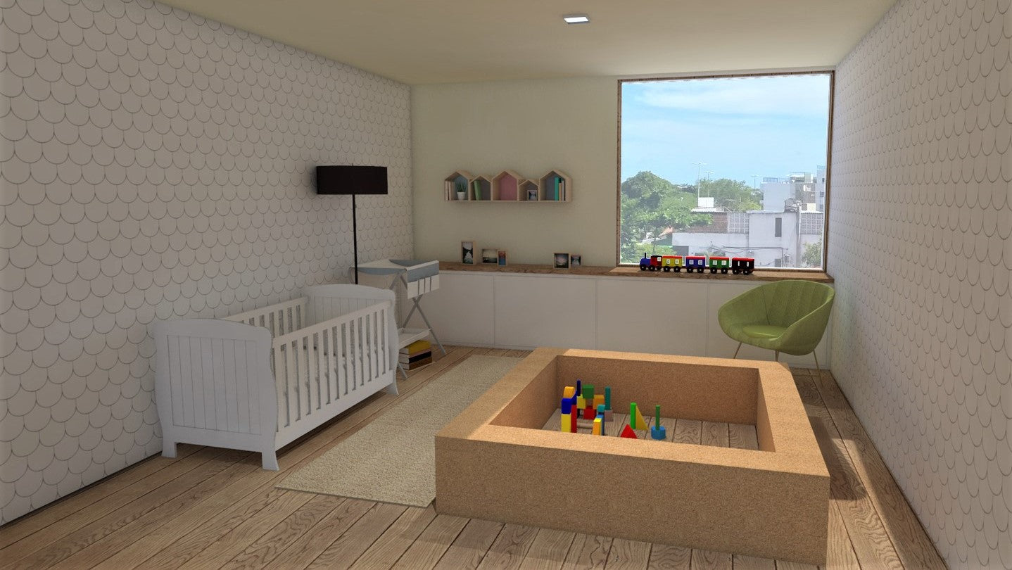 Sustainable Solutions Baby Park Toddler S Bed Base Sintra Corkbrick Corkbrick Europe