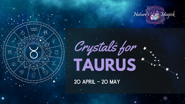 Crystals for Taurus blog header