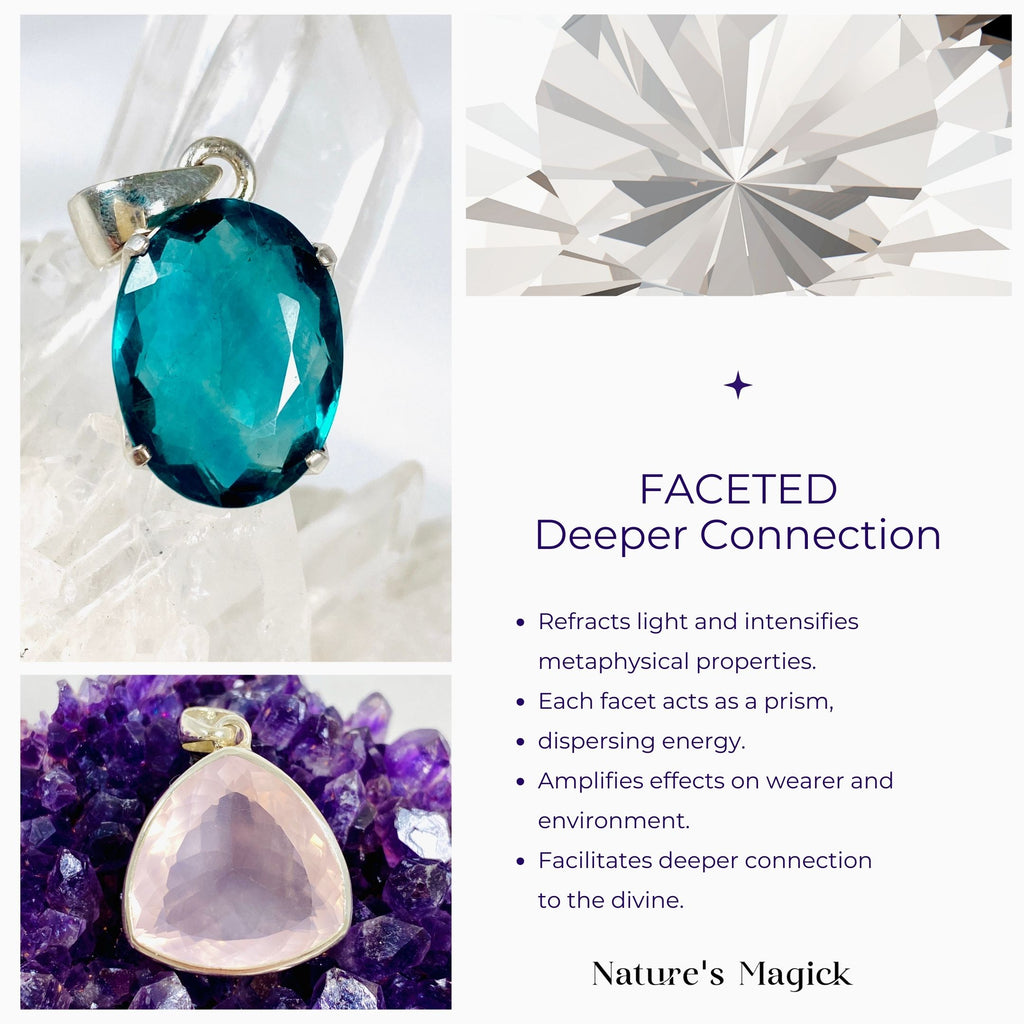 What do Faceted Gemstones signify in Jewellery?