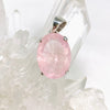 Morganite Faceted Oval Pendant PPGJ686