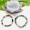 Prehnite with Epidote Bracelet