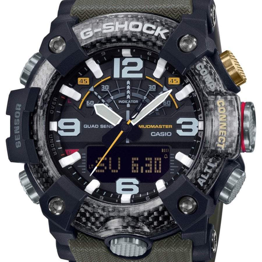 Casio G Shock Gg B100 1a3er Mudmaster Bluetooth Watch Green Ukmcpro Co Uk