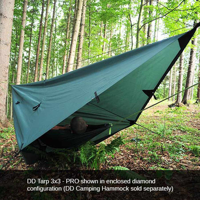 DD Pro Tarp 3x3m Military Basha — UKMCPro.co.uk