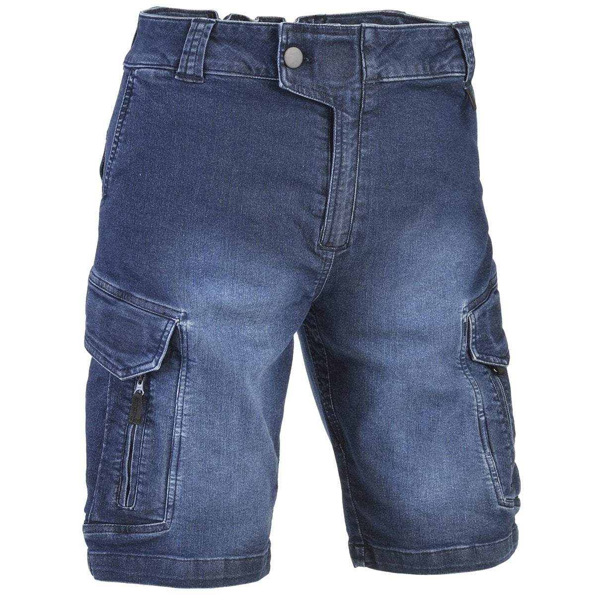 Defcon 5 Panther Tactical Cargo Jean Shorts D5-3528 J Blue — UKMCPro.co.uk