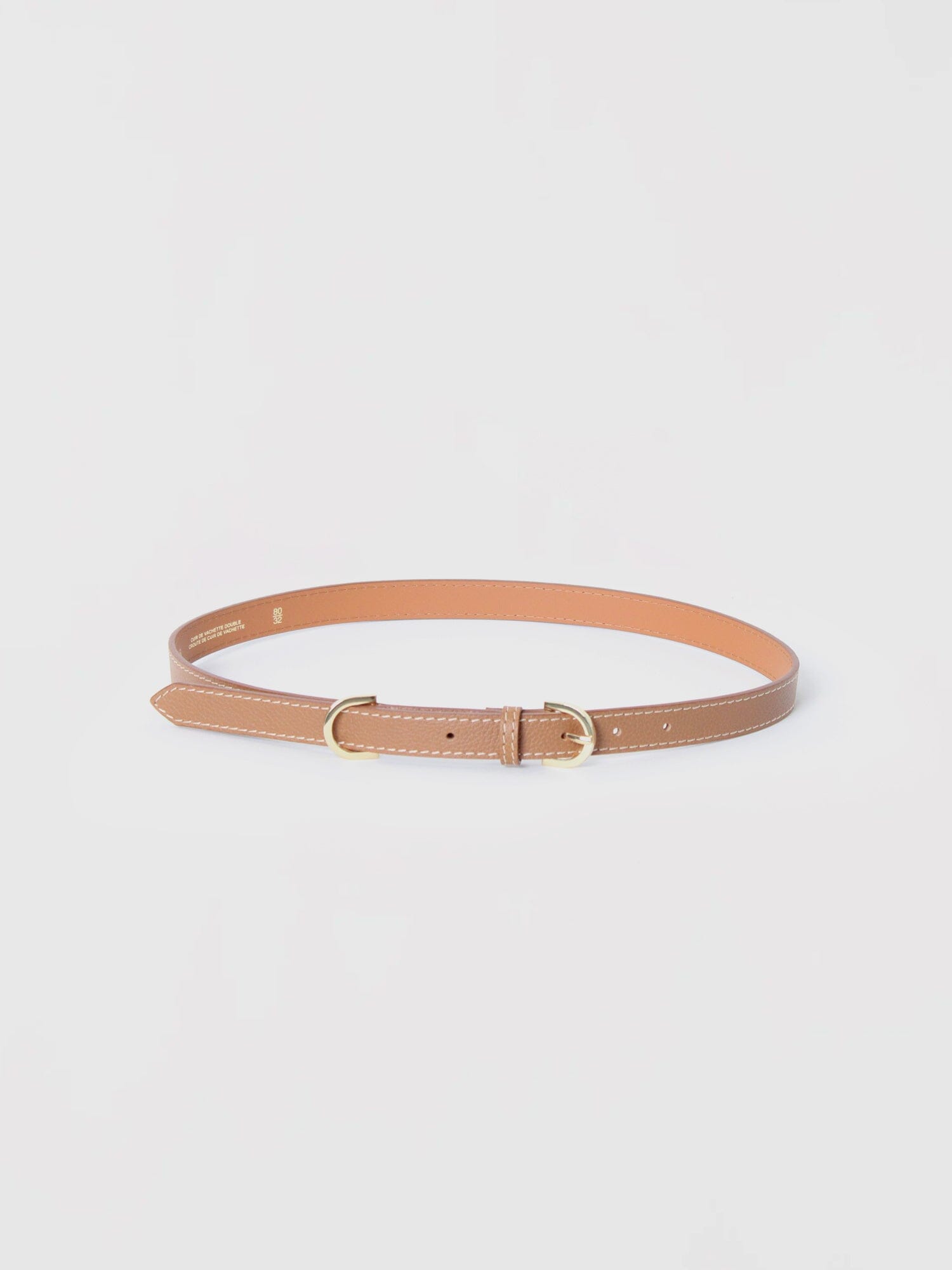 Maison Boinet 20Mm Belt Grained Calf Leather