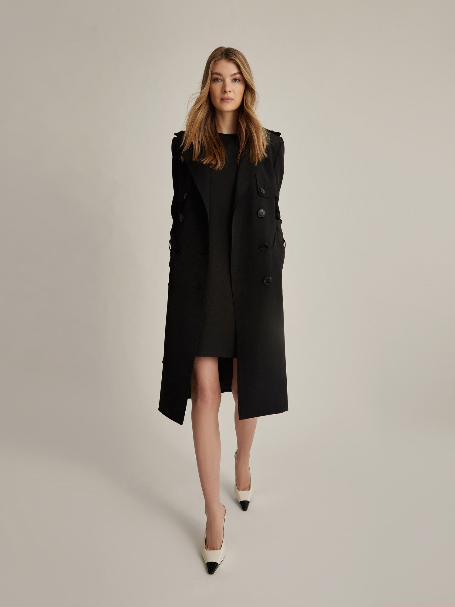 Colt Trench Coat - Black