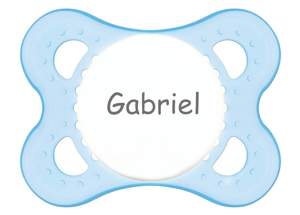 mam pacifier with name