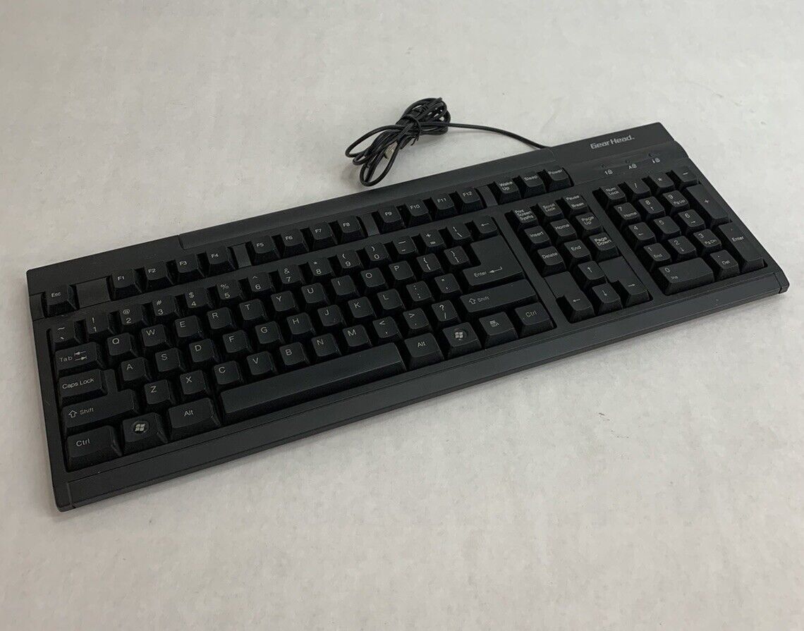 Gear Head KB2500U USB Wired Keyboard