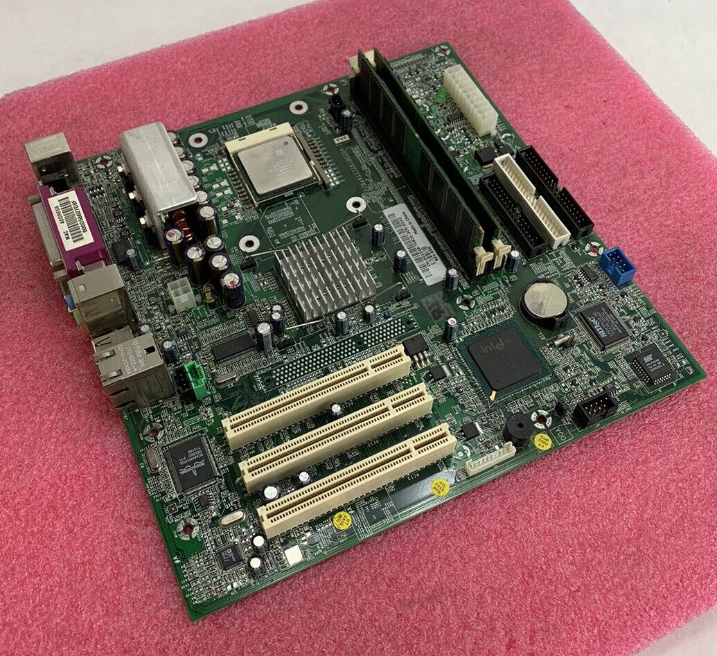 Dell Dimension 2400 MT Motherboard Intel Celeron 2.4GHz 768MB RAM No Shield