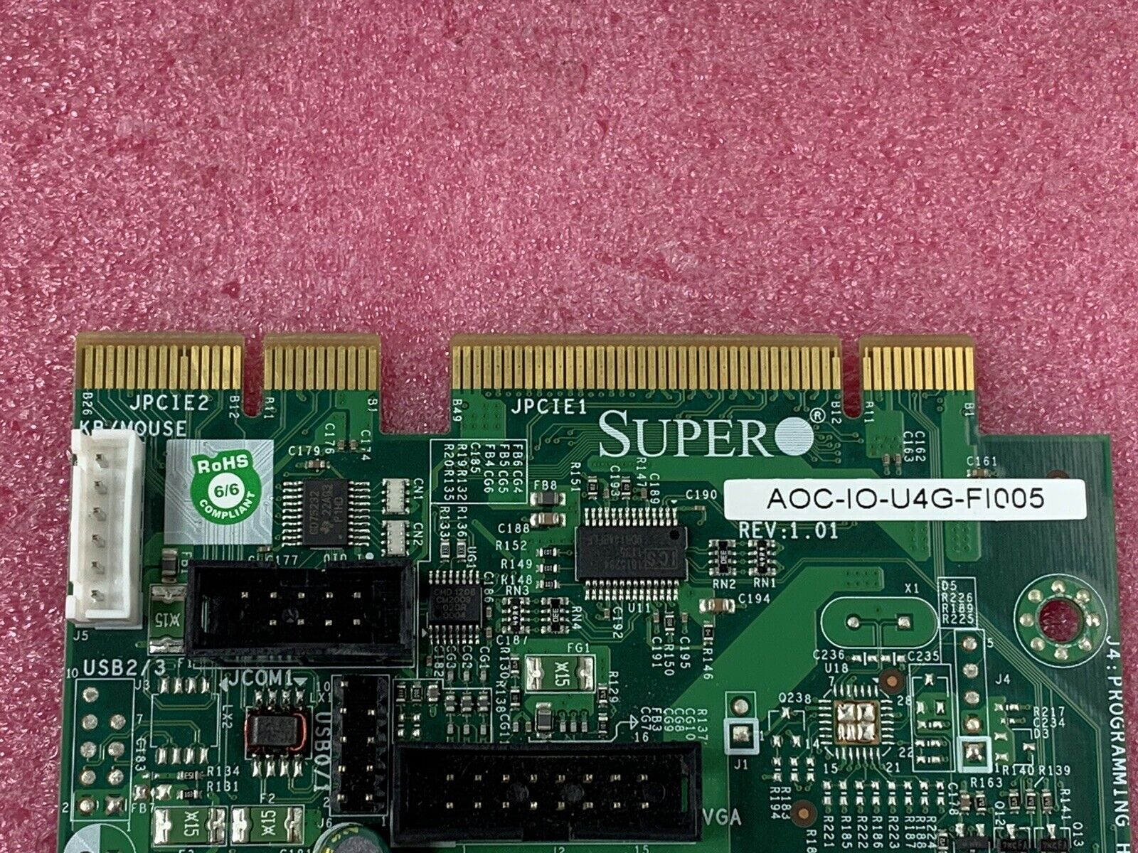 SUPERMICRO AOC-IO-U4G-FI005 Fortinet Network Switch Internal Card - Image 3