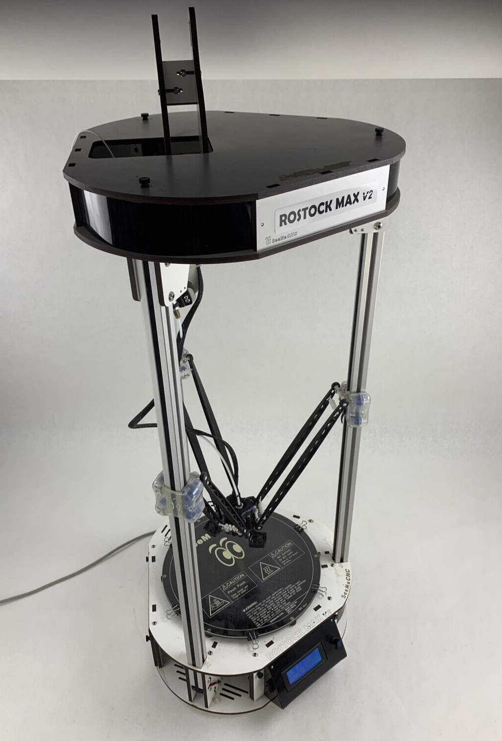 Rostock Max V2 ONYX-HB Desktop 3D Printer Power Tested
